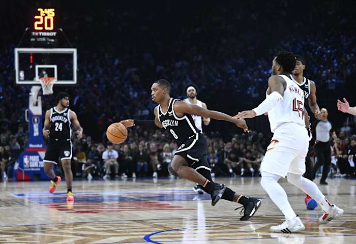 Brooklyn Nets guard Lonnie Walker IV